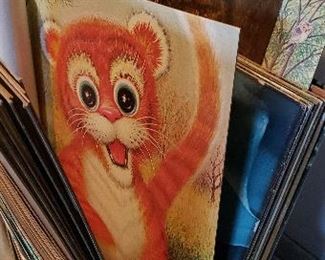 70s unframed pictures