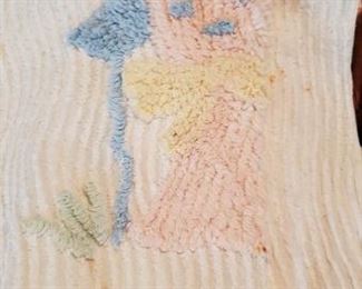 Chanille Crib blanket