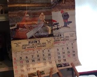 Binghamton early 60s calendars