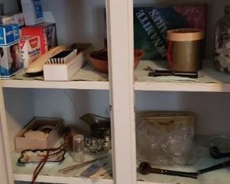 Cabinet full of smalls