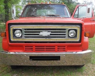 1985 Chevy Roll Back  -  Will be auctioned on Saturday  Works Great!   Bids can be submitted during the tag sale.