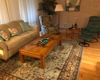 View of living room furniture