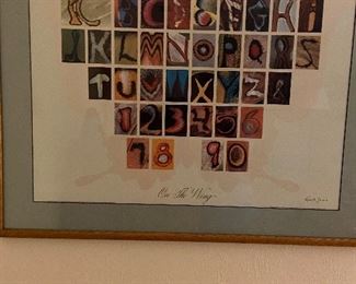 Print of butterfly wings