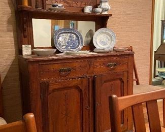 Beautiful carved  server