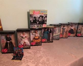 Big selection of Lucy’s favorite characters 