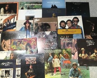 Big selection of original 60/70/80’s vinyls