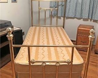 Brass Twin Bed 