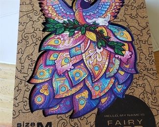 Fairy Bird wood puzzle