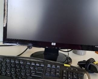 Gateway keyboard, HP screen