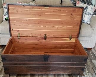 Vintage cedar chest