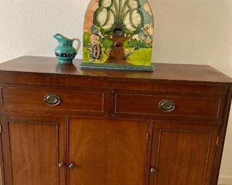 antique Philco radio