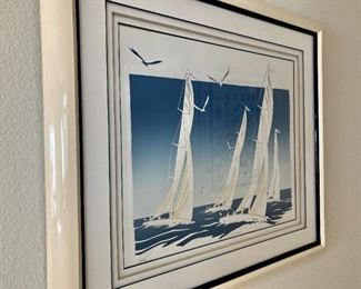 Warren Woodward "The Challenge II" - signed and numbered