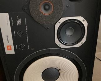 vintage JBL speakers L-100