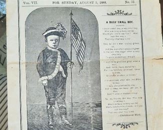 1888 Sunday School pamphlet