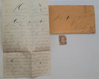 Civil War-era letter from soldier to brother in Iowa