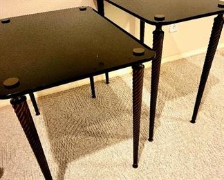 Pair Occassional Tables by BERNHARDT FURNITURE $395 or bid #7