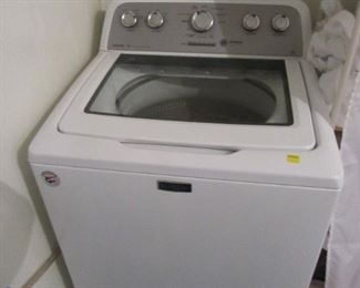Maytag (Bravo) washing machine and dryer, sold as a set only. Works great I have been using them to do linens.