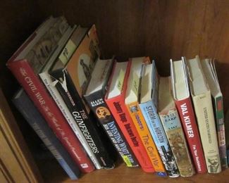Collector's books, some autographed. Each priced.