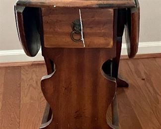 Antique Drop Leaf Table