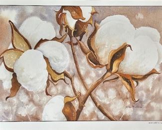 King Cotton Print by Geri Davis