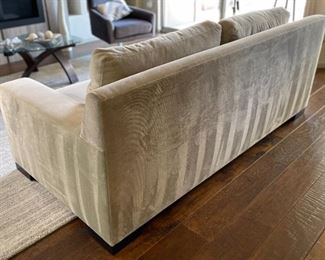 Contemporary Microfiber Sofa 31 x 83 x 40in HxWxD