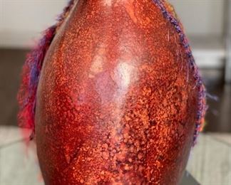 Margaret Sullivan Gourd Vessel Art #2 17 inches high