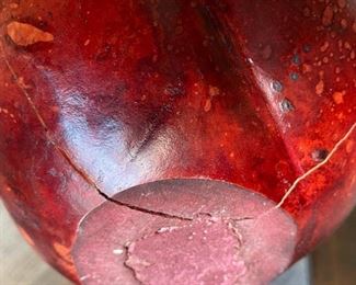 Margaret Sullivan Gourd Vessel Art #2 17 inches high