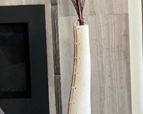 Southwest Floral Decor Vase #1 Vase: 32 inches high