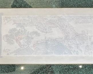 Chinese Silk Tapestry 38.5 x 15in