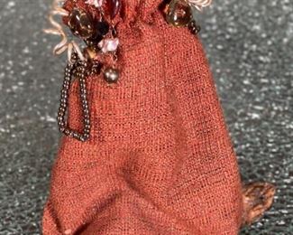 Artist made rustic figurine 9 inches high