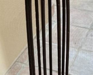 Metal Saguaro Cactus Decor 36 x 13 x 8in HxWxD