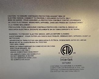 Black & Decker Toaster Oven TO3215SS 12 x 18 x 12in HxWxD