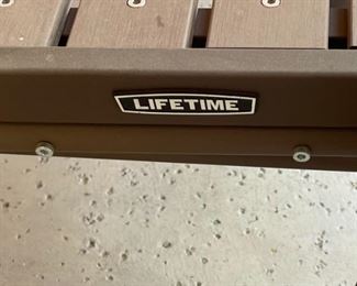 Lifetime Patio Glider Bench 33.5 x 49.5 x 28in D