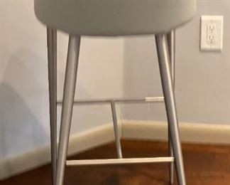 4pc Contemporary Counter Height Stools 40 x18 x 21in Seat Height: 30 inches HxWxD