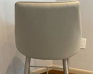4pc Contemporary Counter Height Stools 40 x18 x 21in Seat Height: 30 inches HxWxD