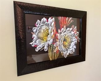 Michael D Isenberg Argentine Giant #6 Digital Framed Print Cactus Flower Frame: 18.75 x 24.75in