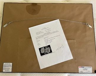 Michael D Isenberg Argentine Giant #6 Digital Framed Print Cactus Flower Frame: 18.75 x 24.75in