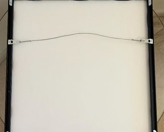 Chinese Embroidered Silk Art Hand Stitched Frame: 18x18in