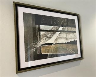 Andrew Wyeth Framed Print Wind from the Sea 22.25 x 30in