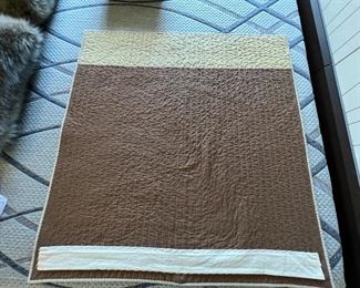 Contemporary BPerrino Wall Quilt Art Blanket 73.75x42in