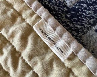 Contemporary BPerrino Wall Quilt Art Blanket 73.75x42in