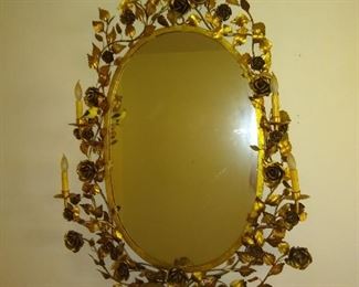 Hollywood Regency Mirror Italian