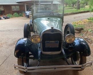 1928 Model A Roadster. Used to be in local parades. Clean title non opp. Hasn't run in a few years. 
