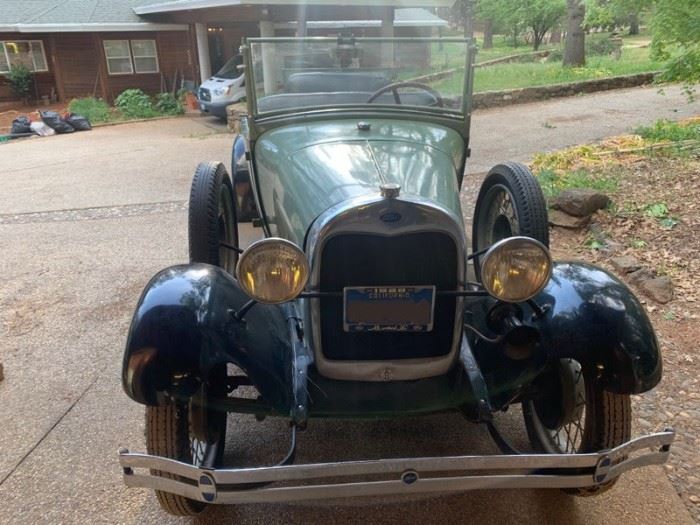 1928 Model A Roadster. Used to be in local parades. Clean title non opp. Hasn't run in a few years. 