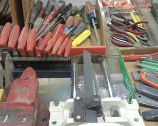 Vice, hand tools and more!
