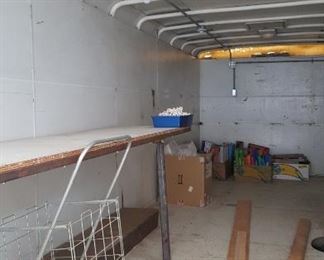 Inside 26 Foot Trailer With Electric Power, and Power Brake