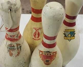 Vintage Bowling Pins