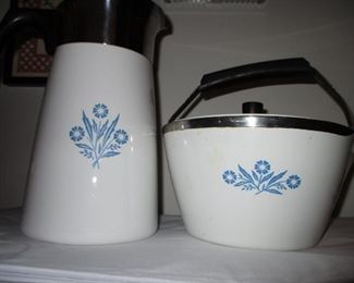 stovetop corningware pieces, vintage
