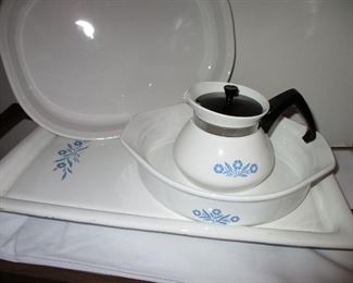 Corningware. serving tray, one electrical. Just in time for all your cooking/serving needs. May have a piece or two you have been looking for!