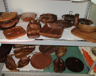 beautiful wooden decorative or serving pieces